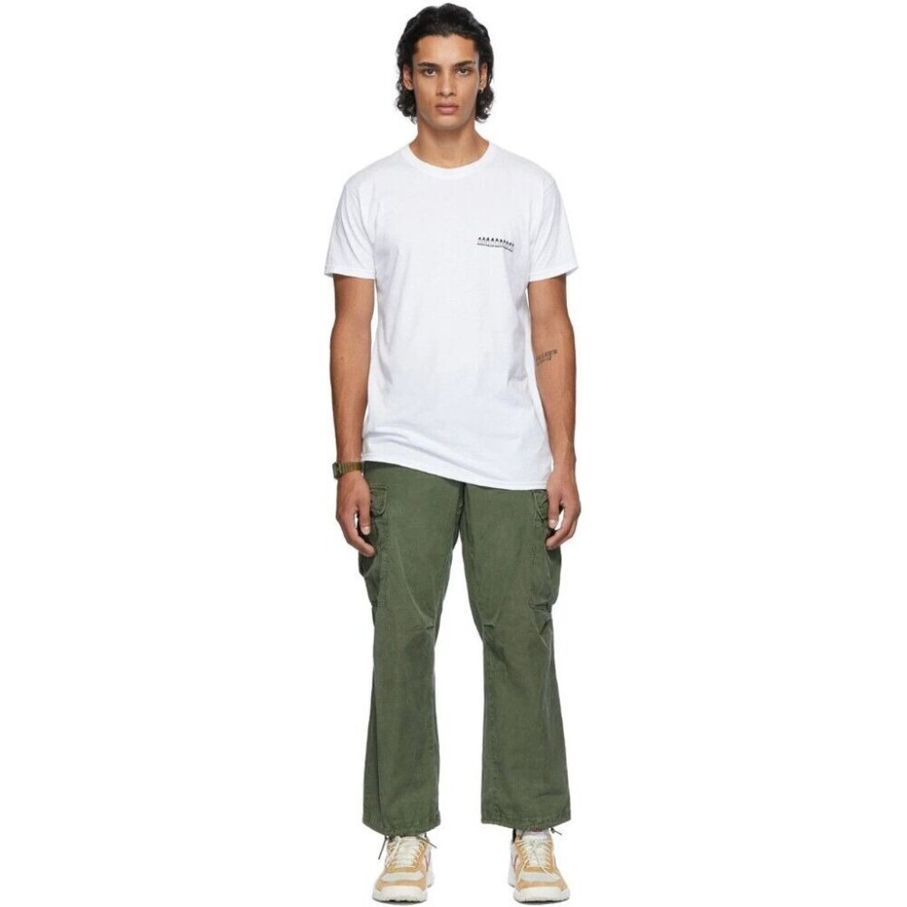 Tom Sachs X Nike Ten Bullets T-Shirt Size XXL Mens White